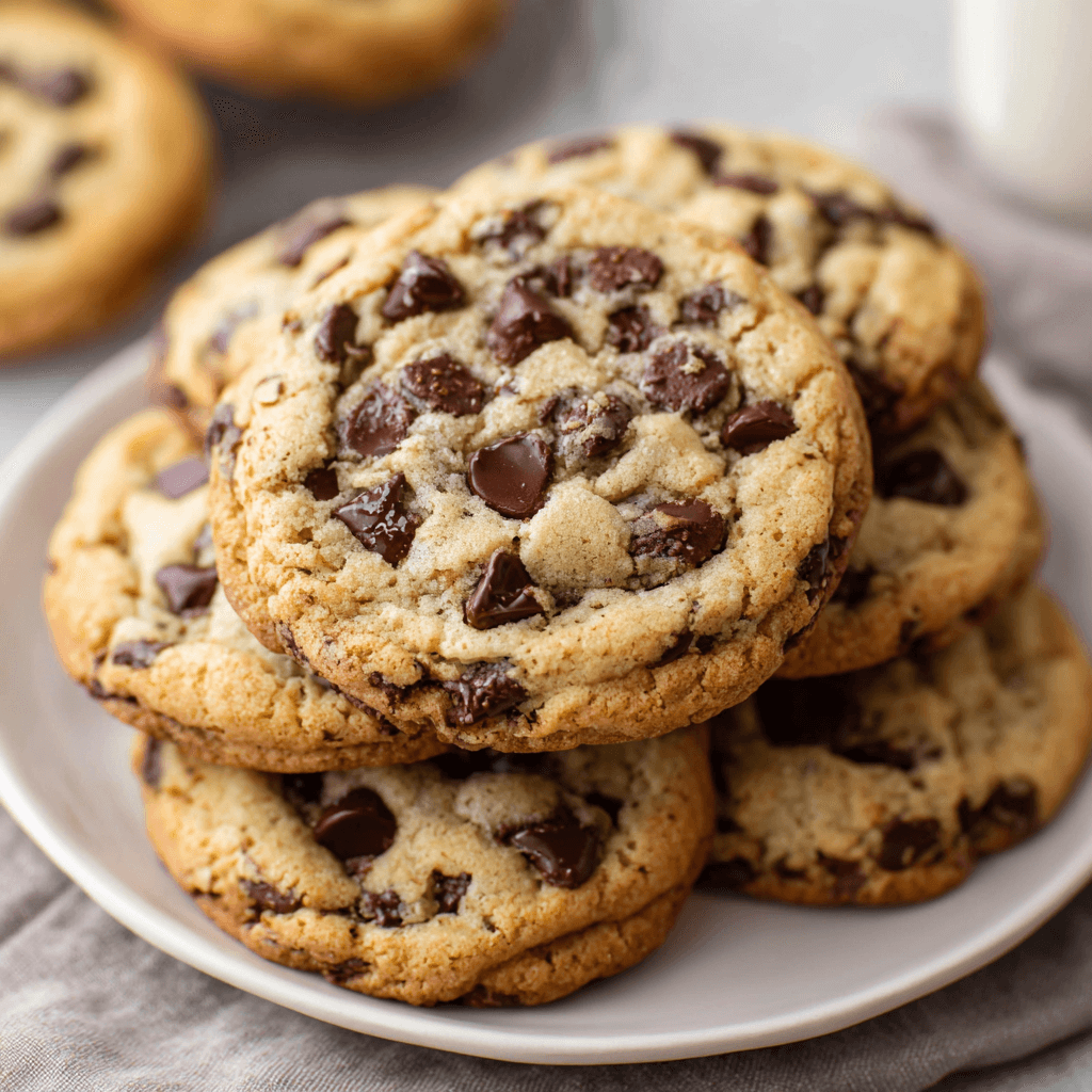 Ultra Thick Bakery Style Chocolate Chip Cookies Recipe You’ll Love!