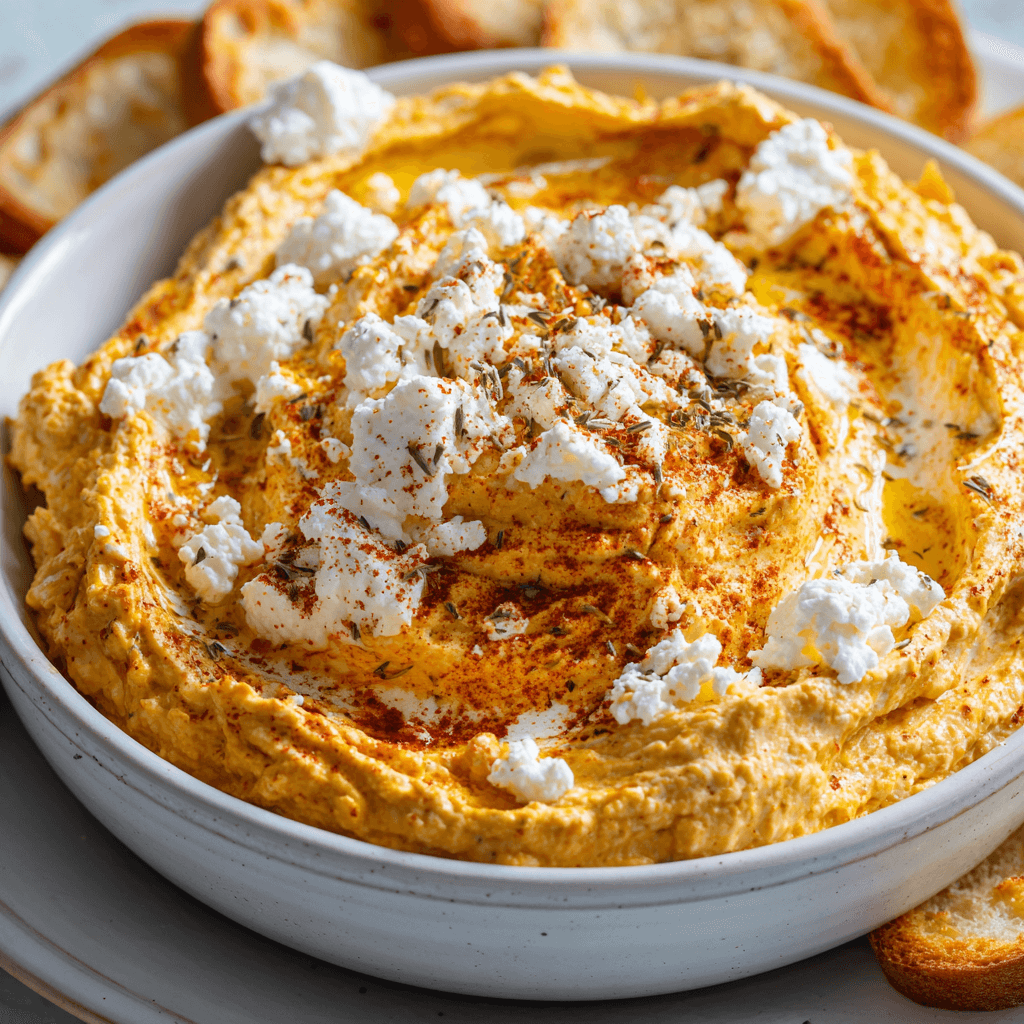 Pumpkin Whipped Feta Dip: A Creamy Fall Delight!