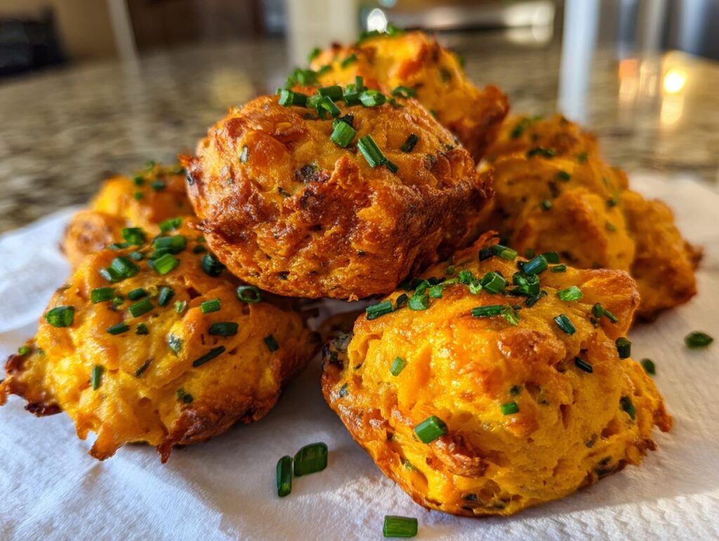 Sweet Potato and Cheddar Bites