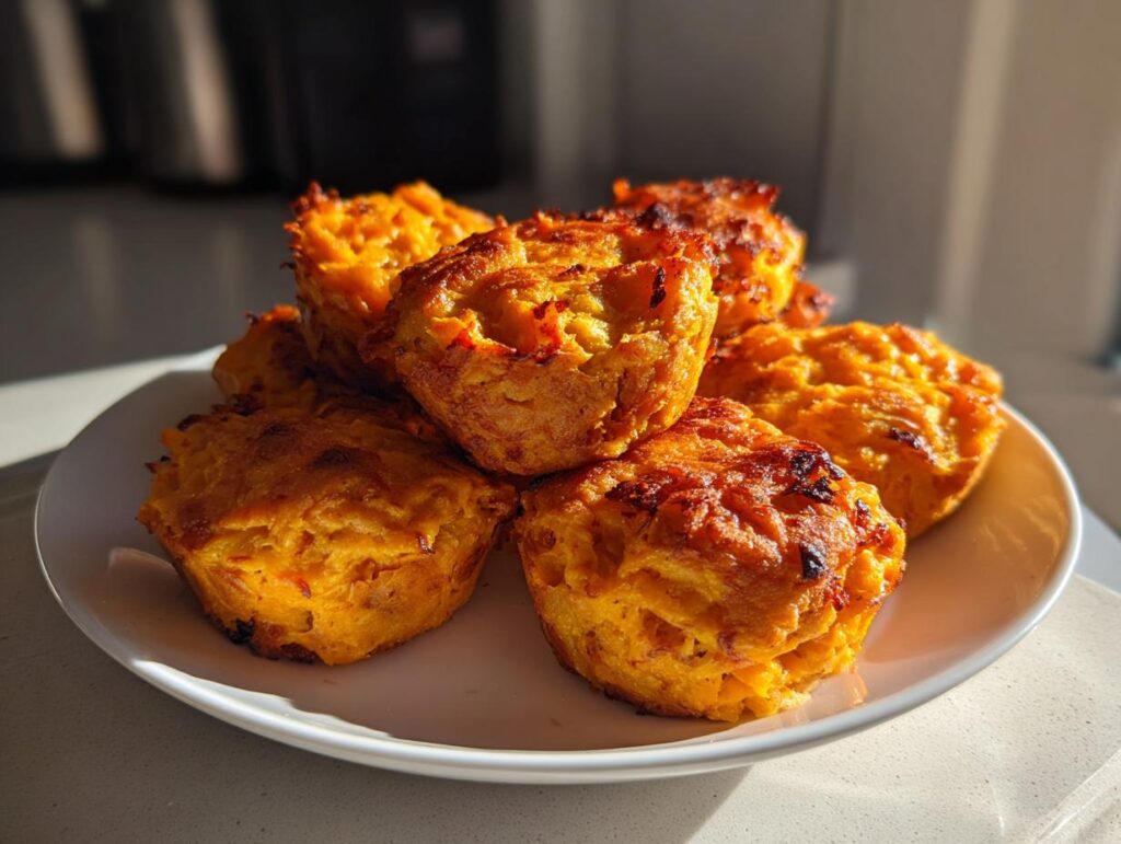Sweet Potato and Cheddar Bites