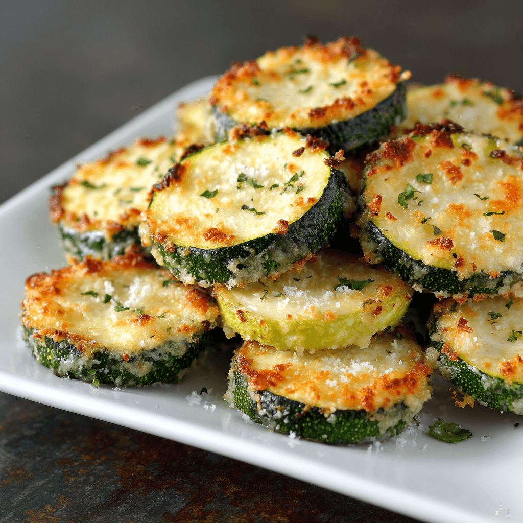 Baked Parmesan Zucchini: A Delicious Low-Calorie Snack!