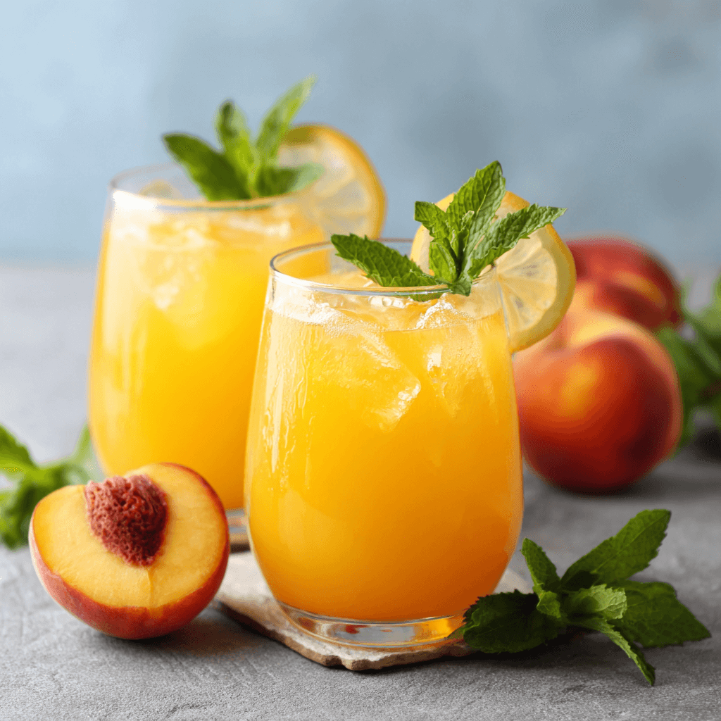 Homemade Peach Lemonade: Refreshing Summer Delight!