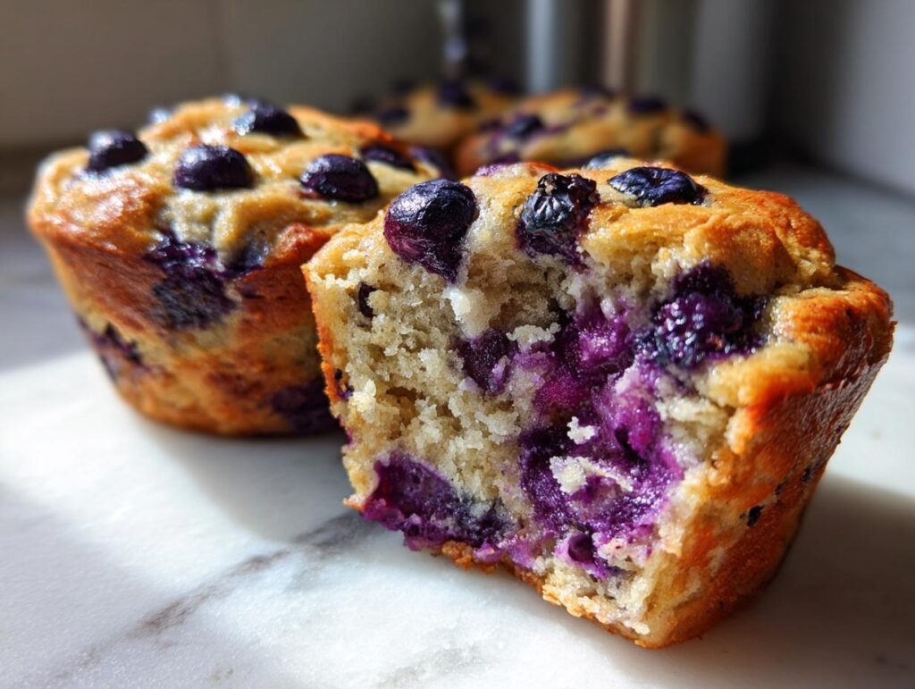 Blueberry Oatmeal Muffins