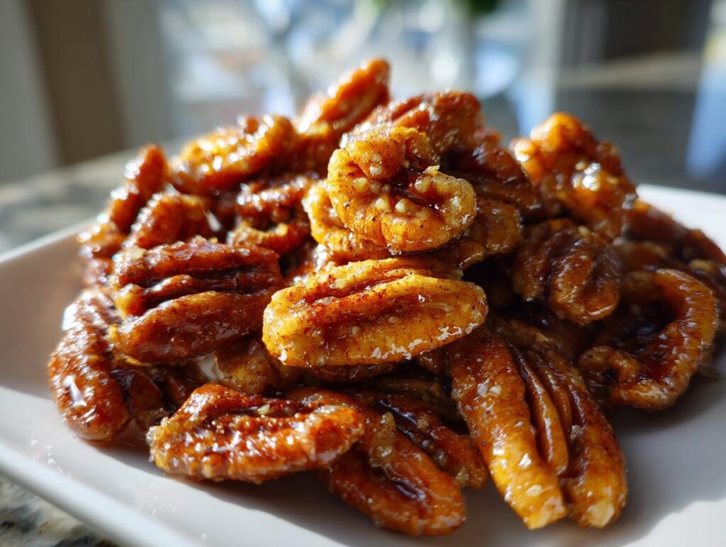 Vegan Candied Pecans