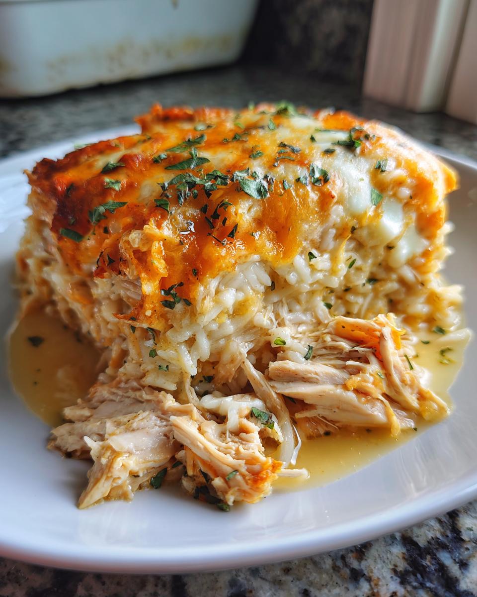 BEST EVER Chicken and Rice Casserole - detail 1