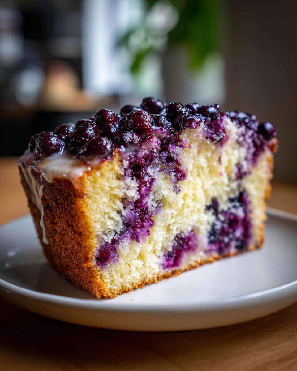 Blueberry Cream Cheese Bread - detail 1