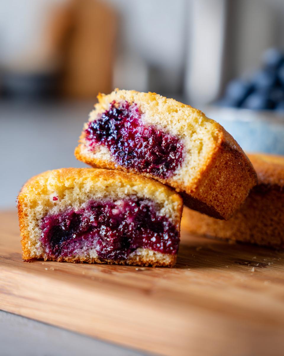 Blueberry Soft Baked Bars - detail 2