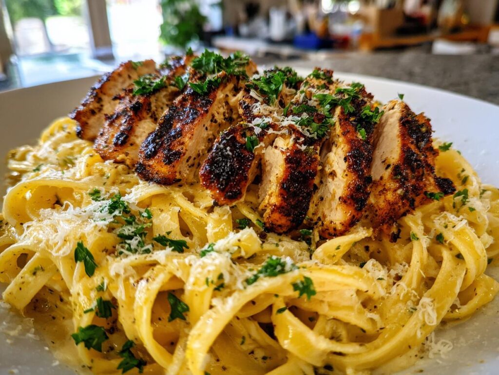 Cajun Chicken Alfredo