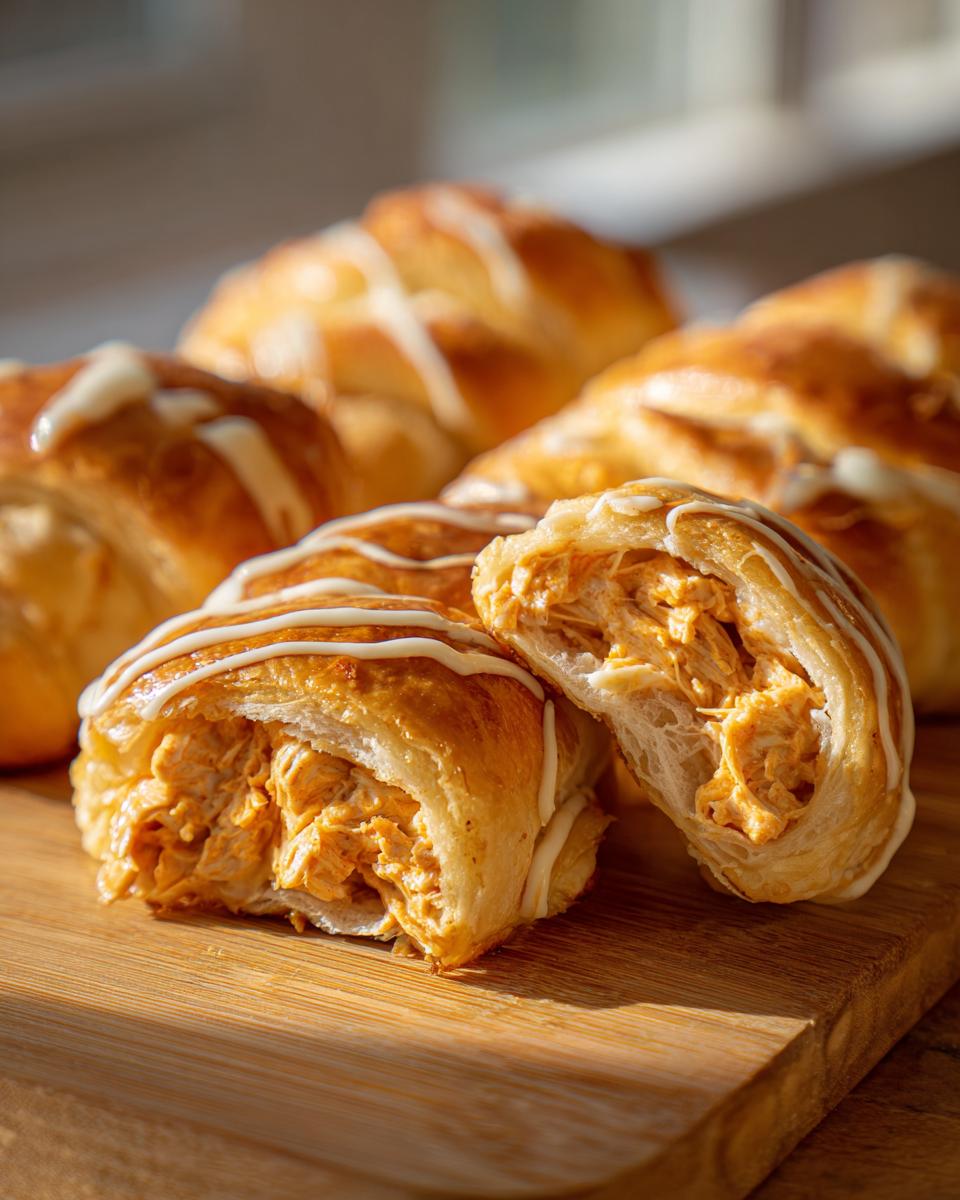 Cheesy Chicken Crescent Rolls - detail 2
