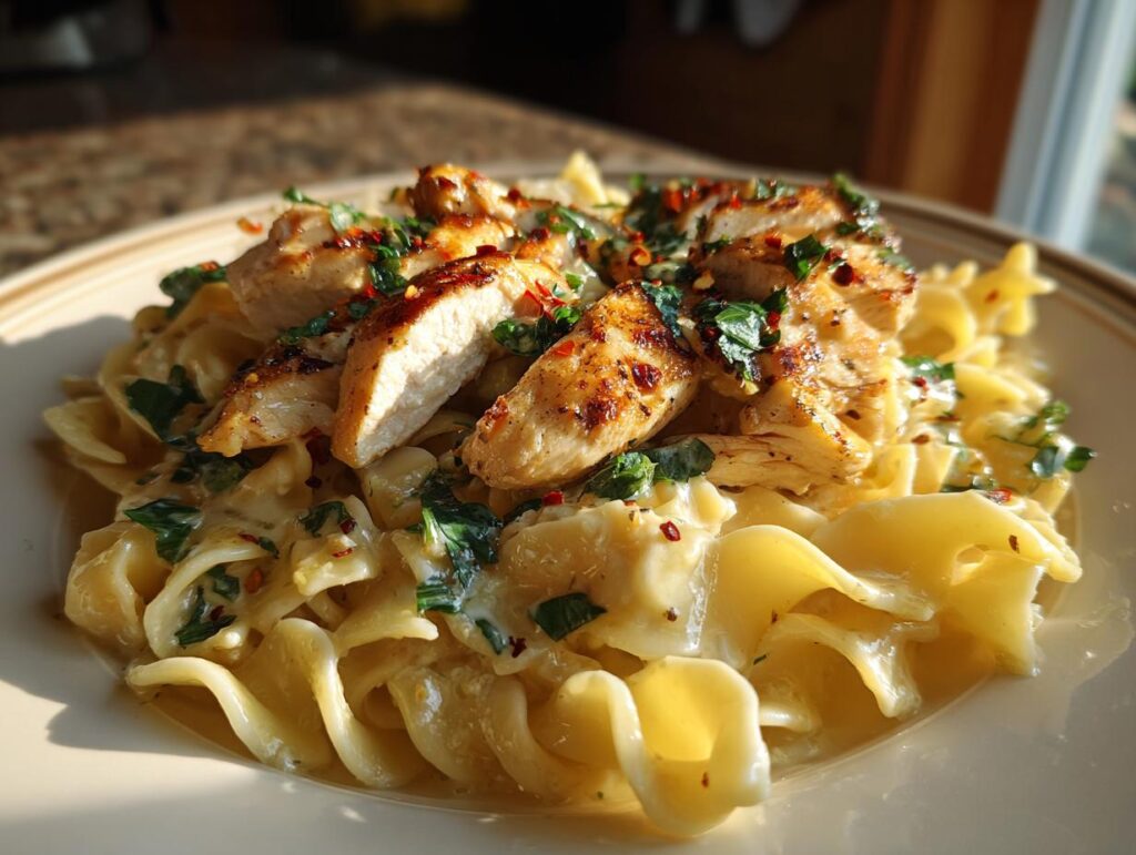Chicken Buttered Noodles
