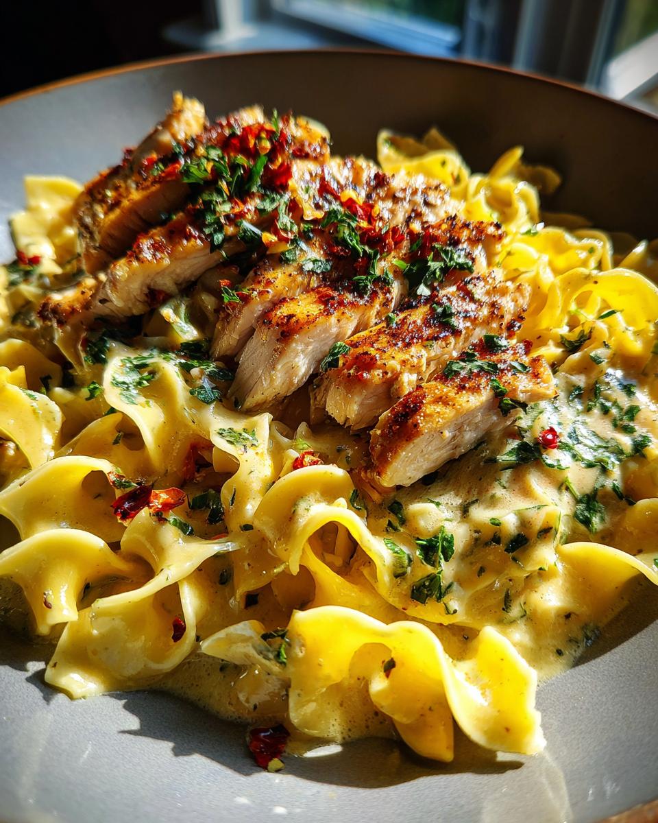 Chicken Buttered Noodles - detail 2