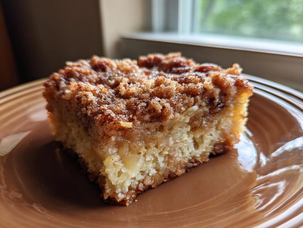 Cinnamon Sugar Zucchini Coffee Cake
