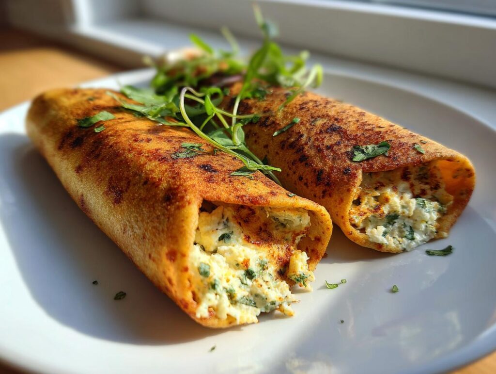 Cottage Cheese Wraps