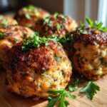 Cranberry & Turkey Stuffing Balls