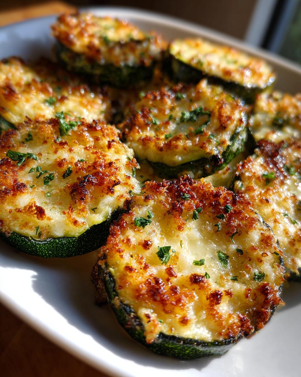 Crispy Baked Parmesan Zucchini - detail 1