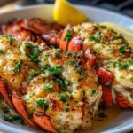 Easy Garlic Butter Poached Lobster Tails