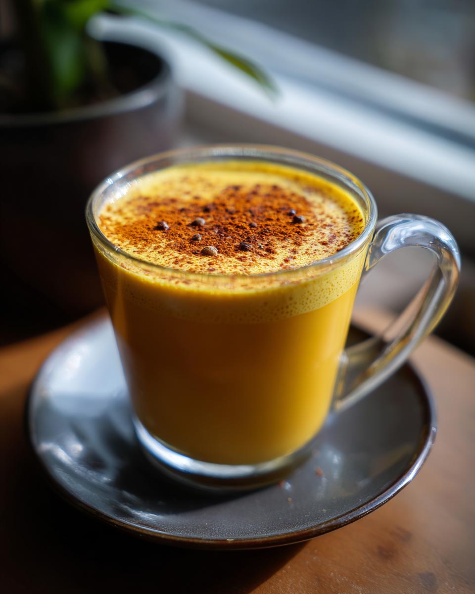 Golden Turmeric Milk - detail 1