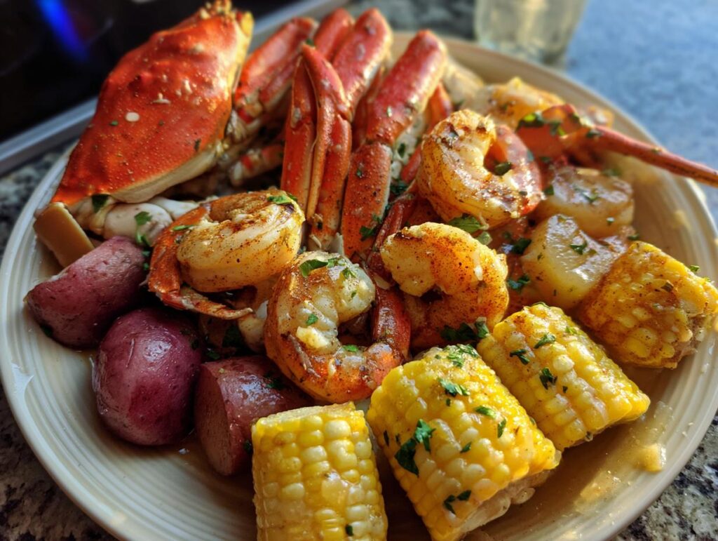 Homemade Cajun Seafood Boil Recipe with Spicy Garlic Butter