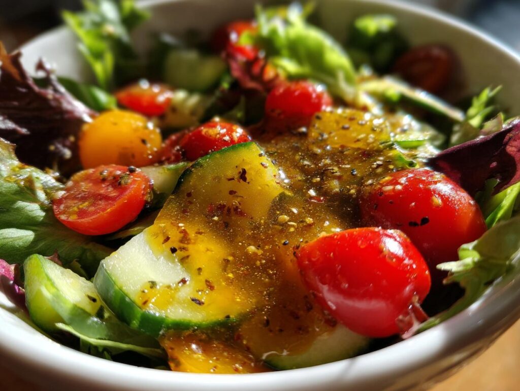 Honey Lemon Vinaigrette Salad Dressing