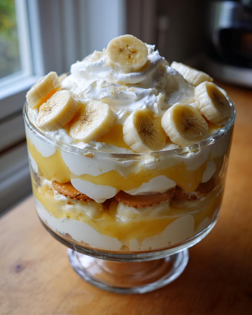 Old-Fashioned Homemade Banana Pudding - detail 1