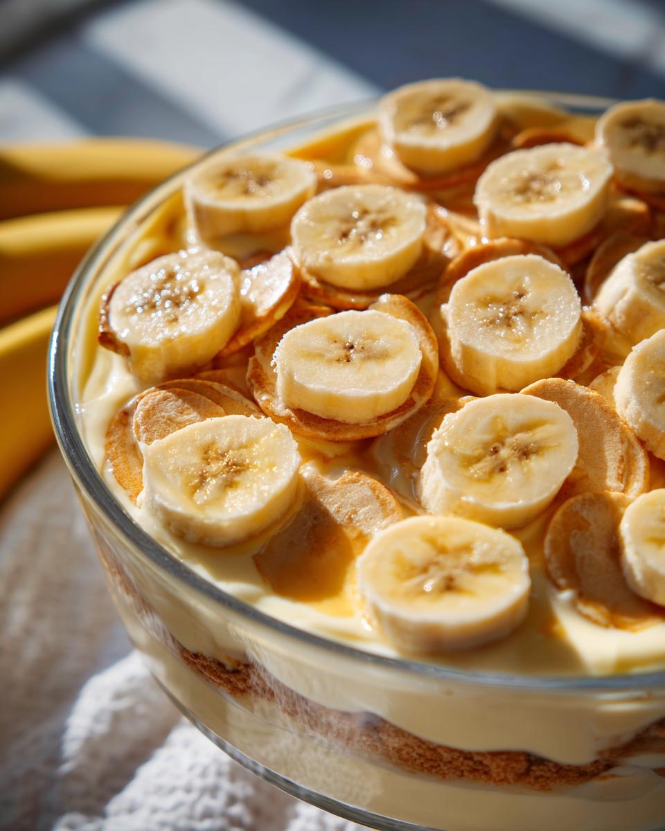 Old-Fashioned Homemade Banana Pudding - detail 2