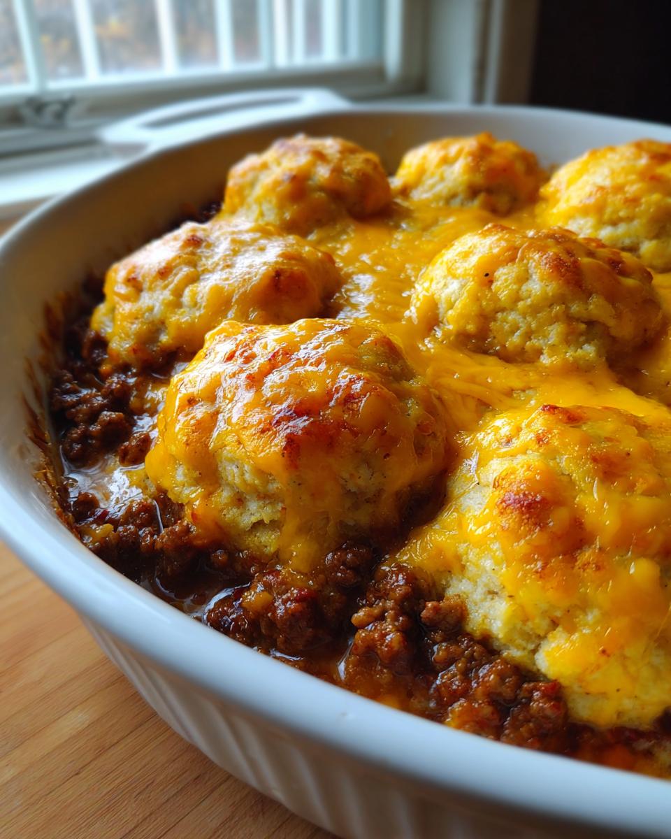 Sloppy Joe Biscuit Casserole - detail 2
