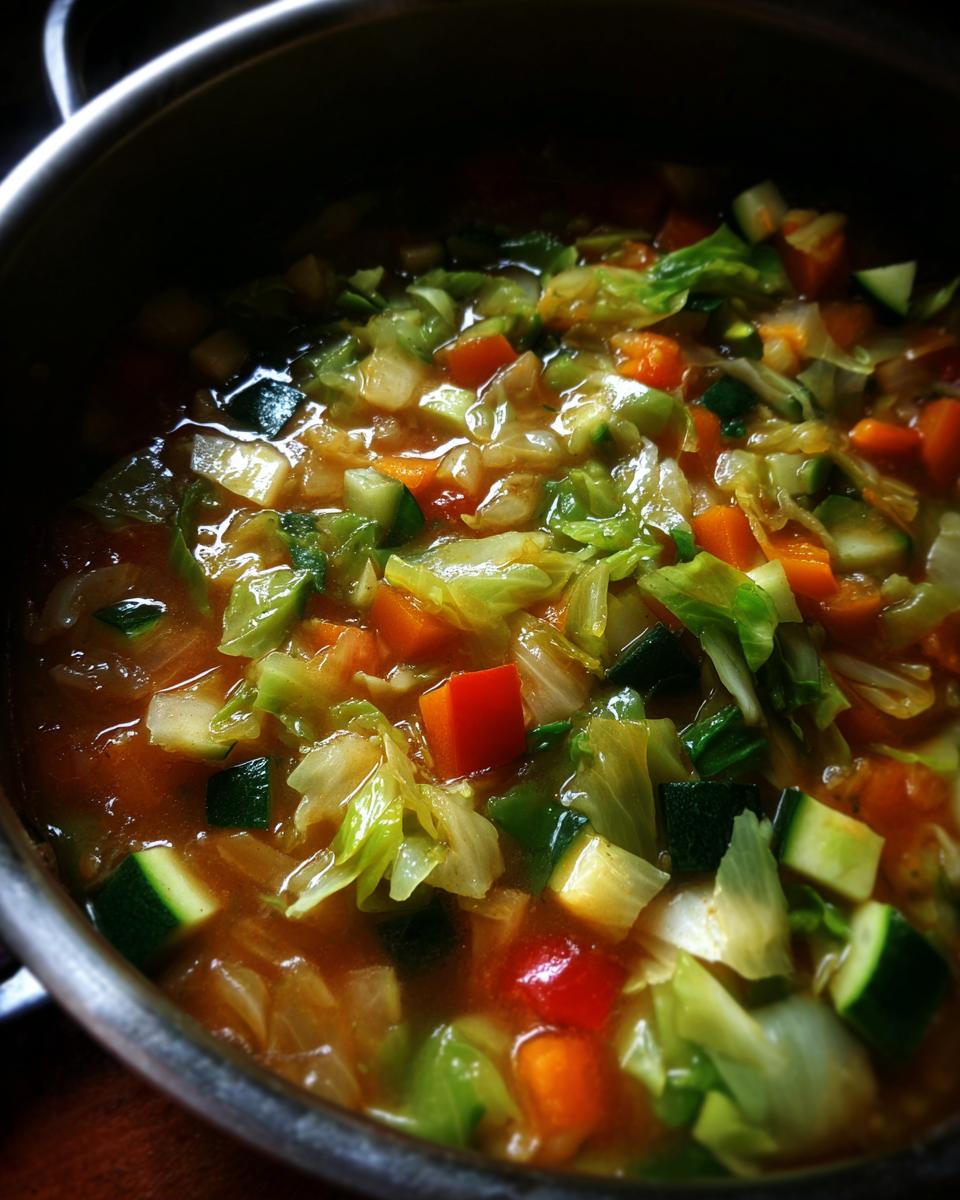 Spicy Vegetable Soup Recipe - detail 1