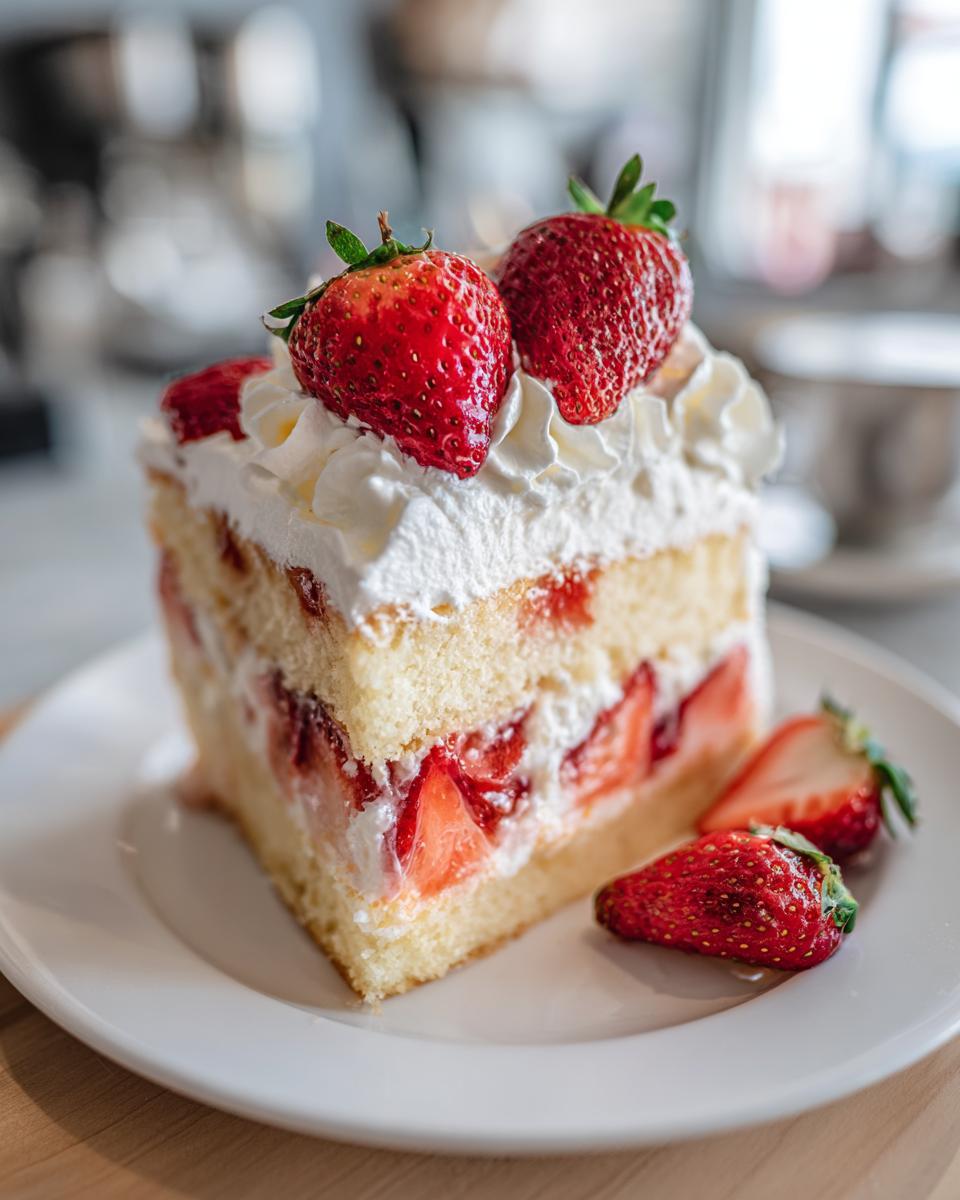 Strawberry Lemon Cake - detail 2