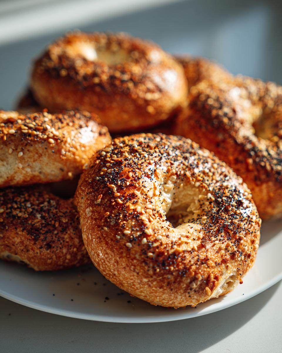 The Best Sourdough Bagels - detail 1