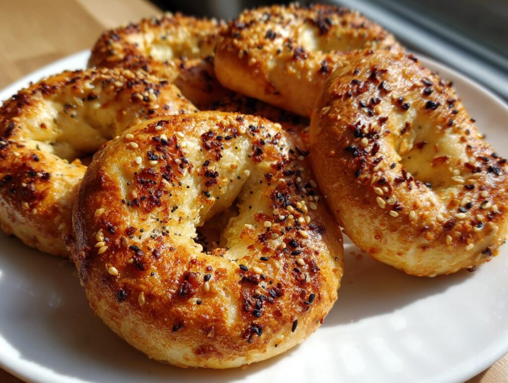 The Best Sourdough Bagels