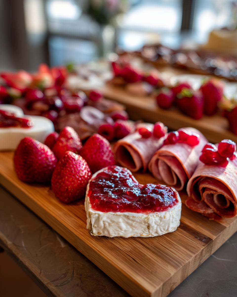 Valentine Charcuterie Board - detail 1