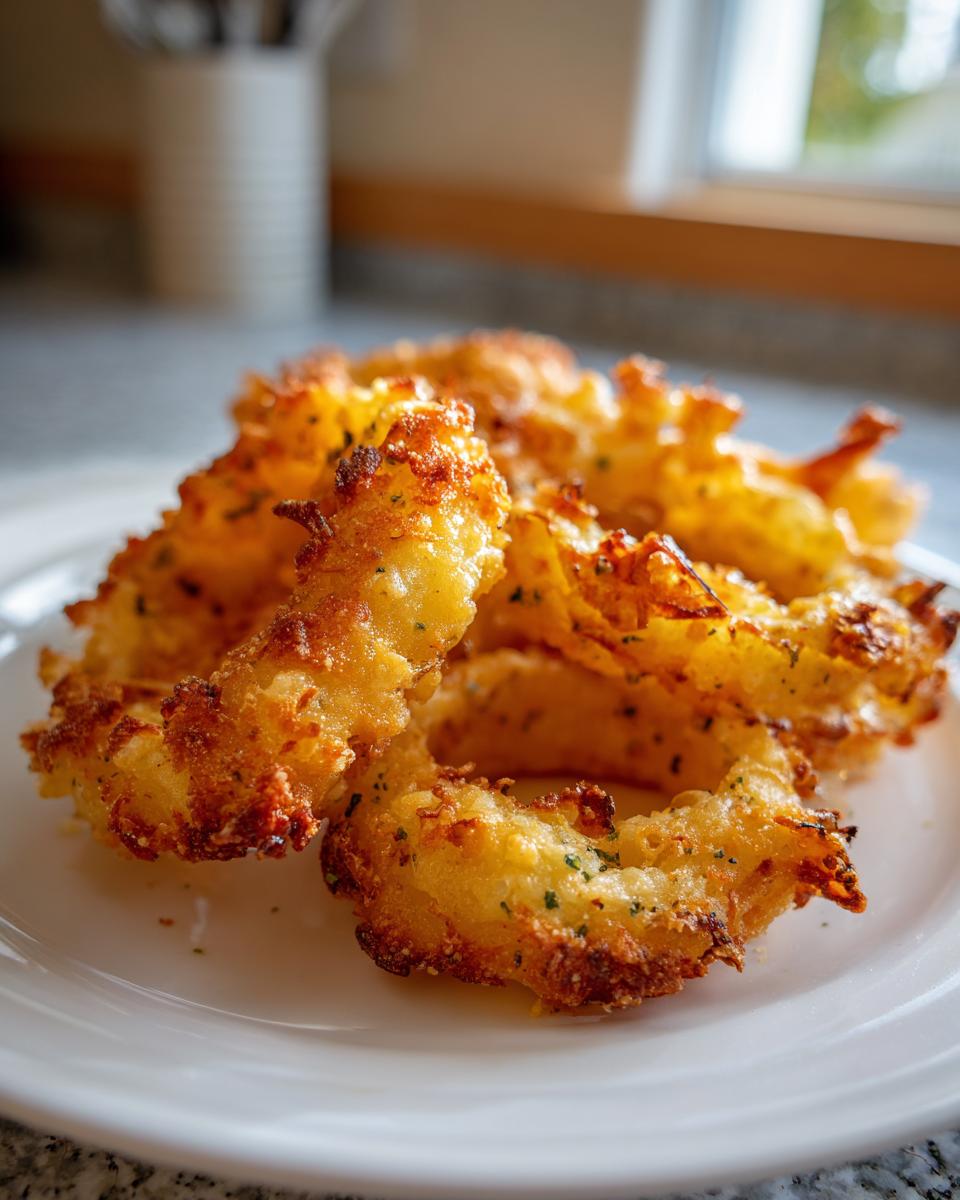 Viral Parmesan Onion Rings - detail 2